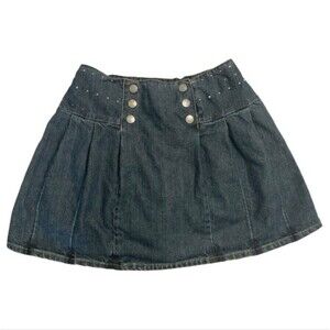 Gymboree Girls Denim & Rhinestone  Skirt / Skort Girls Size 12